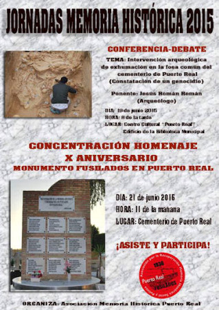 Cartel de las jornadas.