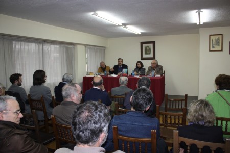 Participantes en el acto.