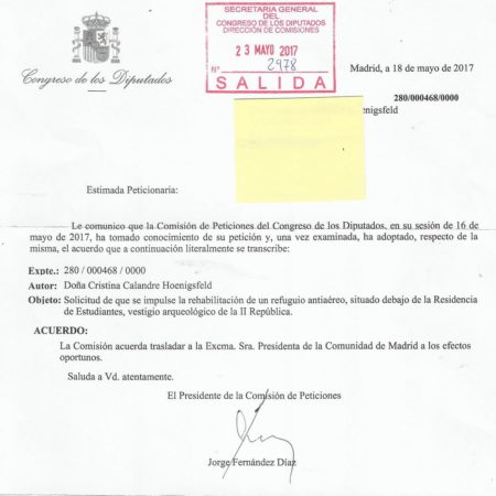 Respuesta de Fernández Díaz.
