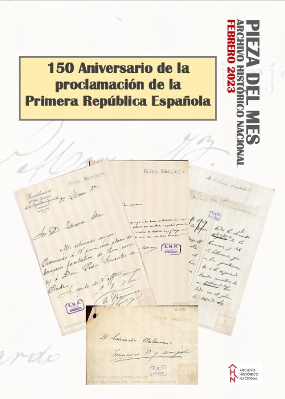 El Archivo Histórico Nacional conmemora la Primera República, en su 150 aniversario