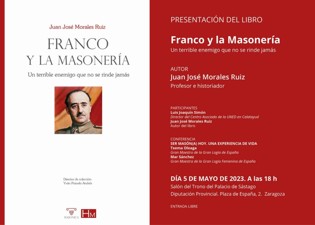Presentación del libro Franco y la masonería en Zaragoza