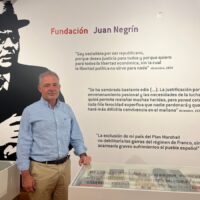 Francisco Alía Miranda, catedrático de Historia UCLM, en Fundación Juan Negrín.