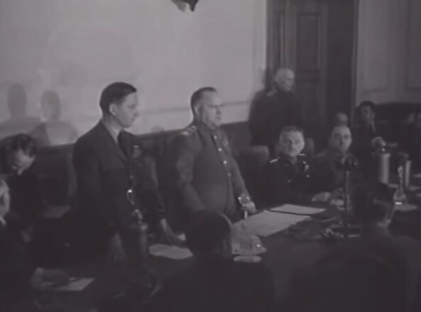 La rendición de la Alemania nazi
