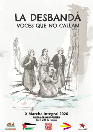 Cartel de la marcha.