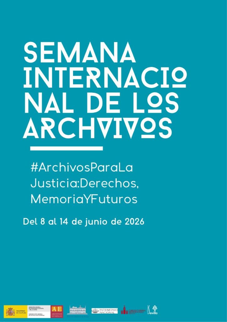Cartel de la Semana Internacional de Archivos.