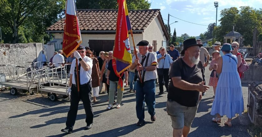 Homenaje en Figeac (Francia) a tres republicanos españoles miembros de la Resistencia francesa